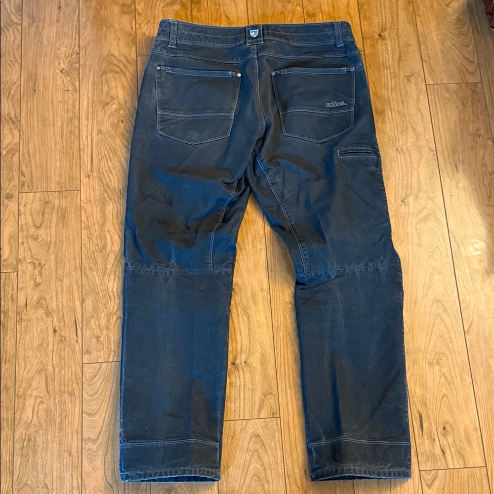 Kuhl Men's Rydr Patina dyed Heavy Cotton Men’s Pants, Excellent condition 35x32. - Picture 3 of 5